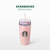 ราคา Starbucks Stainless Steel Cherry Blossom Secret Garden Cold Cup 16oz (21463493544)