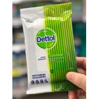 ราคา Dettol Wet Wipe เดทตอล ผ้าเช็ดทำความสะอาดผิวแบบเปียก แอนตี้แบคทีเรีย จำนวน 50 แผ่น 12 ห่อ (895554333)