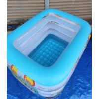 ราคา สระน้ำเด็กทรงสูง 4 ชั้น ลอยคอได้ ขนาด 120x90x70 cm (7526247388)