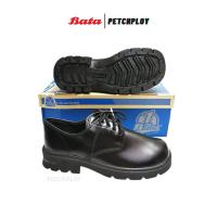 ราคา รองเท้าหนังผูกเชือก 4 รู ยี่ห้อบาจาของแท้ นักเรียนชาย รองเท้าทางการ สีดำ Size 31 42 รุ่น 321 6126 421 6126 (483620506)