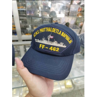 ราคา หมวกแก๊ปสีกรมท่า ปักลาย เรือหลวงพุทธเลิศหล้านภาลัย (21491288753)