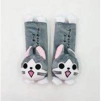 ราคา ที่หุ้มเบลท์ตุ๊กตา ปลอกเข็มขัดนิรภัย นวมหุ้มที่คาดเข็มขัดนิรภัย ที่หุ้มสายคาดเบลท์ ตกแต่งรถยนต์ ลายการ์ตูน จำนวน 1 คู่ (20347880216)