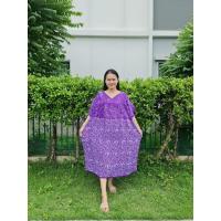 ราคา ชุดนอนกระโปรงผ้าบาติก ชุดผ้าสปันปั้มเทียน ชุดคุณแม่ คุณยาย (9894212744)