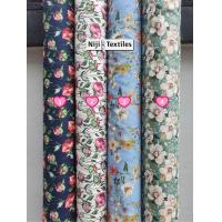 ราคา ผ้าคอตตอนสลาฟ ผ้าเมตร ผ้าพิมพ์ดิจิตอล ผ้าญี่ปุ่นลายดอกกุหลาบ ดอกผสม Viscose Cotton Slab Digital Fabric Rose Print Mixed Flowers Design (15778271996)