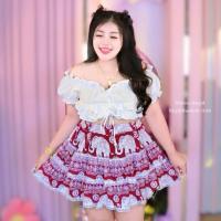 ราคา NT792 เสื่อขนมชั้น กระโปรงกางเกงน้องช้าง งานสาวอวบ งานตามหาพร้อมส่งจ้า (21447878018)