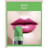 ราคา สีเขียว ของแท้100 ลิปสติก Fran Wilson Mood Matcher Lipstick U S A ลิปมันเปลี่ยนสีตามอุณห (18570667402)