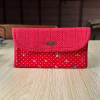 ราคา P007 กระเป๋าสตางค์แฮนด์เมด ใบยาว มีฝาปิด มี2ช่องใส่มือถือ โทรศัพท์ ใส่แบ้งก์ (17310253383)