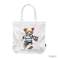 ราคา กระเป๋าผ้า Beverly Hills Polo Club ลายหมี น่ารักๆ จาก BHPC ของแท้ 100 (21493343403)