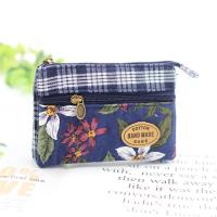 ราคา กระเป๋าสตางค์ผ้ามินิสำหรับผู้หญิงกระเป๋าใส่เหรียญขนาดเล็กกะทัดรัดกระเป๋าใส่บัตรใบขับขี่ซองใส่บัตรปลอกป้องกันบัตรประชาชน (20124540601)