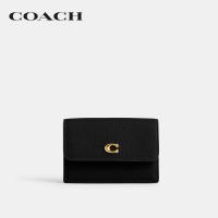 ราคา COACH กระเป๋าสตางค์รุ่น Mini Trifold Wallet สีดำ CM437 B4 BK (21197781466)