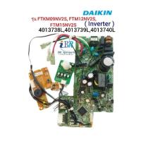 ราคา 2P206687 4 ชุดแผงวงจรแอร์ Daikin inverter รุ่น FTKM09NV2S พาท 4013738L 4013739L 4013740L อะไหล่แอร์ แท้ถอด (21473176630)