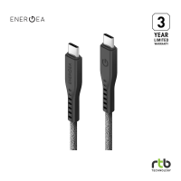 ราคา Energea สายชาร์จเร็ว USB C to USB C 5A 240W USB3 2 20Gbps data transfer 1 2 M รุ่น Flow USB3 2 Gen 2 (21407044736)