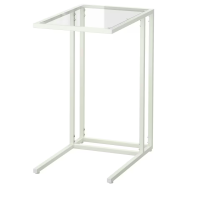 ราคา IKEA แท้ค่ะ VITTSJÖ วิทท์เชอ โต๊ะวางแล็ปท็อป แก้ว ขนาด 35x65 ซม (21176717154)