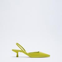 ราคา Zara New Fashion High Heels รองเท้าแตะเปิดส้นแหลม Size 35 42 (19730045893)