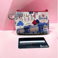 ราคา Harrods Pretty City Keyring Purse ของแท้จากอังกฤษ กระเป๋าใส่เหรียญ ใส่บัตร แฮรอท (21381717207)