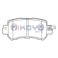 ราคา NIKOYO BRAKE ผ้าเบรคหน้า mazda2 ผ้าเบรคmazda2 ผ้าเบรค mazda2 SKY ACTIVE ปี 2015 2019 เบรคเซรามิค รับประกันสินค้า3เดือน จัดส่งฟรี N6109 (11420069872)