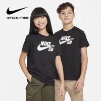 ราคา Nike Kids SB Logo Tee Black (21108480814)