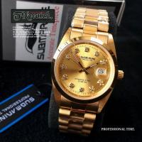 ราคา US SUBMARINE รุ่น SUB 101MD S S ALL STANLESS STEEL นาฬิกาผู้ชาย นาฬิกาข้อมือสายเหล็ก สแตนเลสแท้ทั้งเรือน สีทอง มีวันที่ กันน้ำ พร้อมกล่อง ร้านขายนาฬิกาTN WATCH1281 (7401301364)