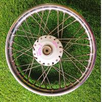 ราคา ชุดล้อหน้าหลัง ล้อหน้า ล้อหลัง YAMAHA FINO 115 iฟีโน่ 115 หัวฉีด Fino Fi ขอบ14 แท้ มือสอง ติดรถ (19607794067)