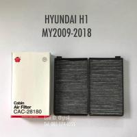 ราคา ไส้กรองแอร์ กรองแอร์ คาร์บอน PM2 5 ฮุนได HYUNDAI H1 ปี 2009 2021 by Sakura OEM (19742890333)