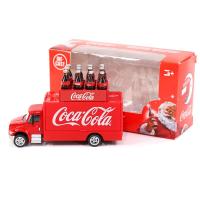 ราคา โคคา โคล่าโมเดลรถขนาดเล็กคริสต์มาสโมเดลรถบรรทุกตู้รถบรรทุกสีแดงบรรจุตะกร้าของรุ่นโค้ก (19041112171)