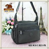 ราคา lingkub2363 กระเป๋าสะพาย กระเป๋าผู้ชาย กระเป๋าผู้หญิง กระเป๋าแฟชั่น ขนาด12นิ้ว กว้าง5นิ้ว ยาว12นิ้ว สูง9นิ้ว (16169511512)