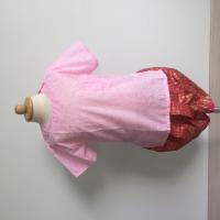 ราคา ชุดไทยเด็กชายคอกลมลูกไม้ โจงผ้าพิมพ์ลายไทย 5 สี (19104640082)