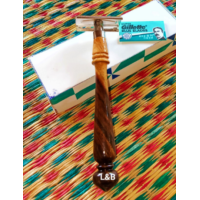 ราคา ด้ามมีดโกนไม้มะขามสีทรูโทน พร้อมใบมีดยินเลส (19467771107)