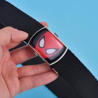 ราคา เข็มขัดเด็กวัยเบญจเพสเด็กชายสไปเดอร์แมนอนุบาลเด็กผู้หญิงนักเรียนประถมฝึกทหารสายคาดเอวสีแดงของขวัญวันเกิด (20602949010)