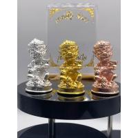 ราคา เทพสี่หูห้าตารุ่นเศษฐีทันใจงานทองเหลือง100 แท้พร้อมกล่องขนาด3เซน (20905433721)