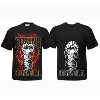 ราคา เสื้อยืดมวยไทย ผ้า Cotton สำหรับผู้ใหญ่ Thai Boxing T Shirts For Adult (17247170389)