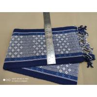 ราคา สไบผ้าฝ้ายย้อมครามแท้ยาว 2 เมตร มีหลายลาย (21421873508)