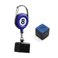 ราคา Scott Edward Snooker Chalk Holder Pen Table Chalk Magnetic Pool Cue Chalk Holder Stainless Steel Billiard Chalk Holders for Cue Sports Accessories Billiard Accessories (21282182933)