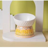 ราคา ชามอาหารสัตว์ ชามใส่อาหารเซรามิค ชามใส่อาหารสุนัขและแมว ชามทรงเอียง (19459682405)