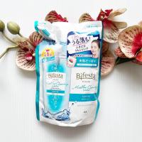 ราคา 360 ml ผลิต 01 23 Bifesta แบบถุงเติม Micellar Cleansing Water Sebum บิเฟสต้า คลีนซิ่ง Sebum สีฟ้า (20086537595)