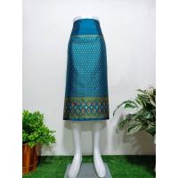 ราคา ผ้าถุงสำเร็จแบบป้ายตะขอ ไหมสั้น 04 ผ้าถุงสำเร็จ ผ้าไหมสำเร็จ (20223695418)