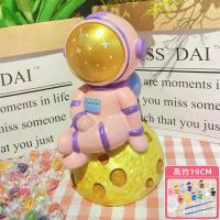 ราคา กระปุกออมสินระบายสี DIY ตุ๊กตาที่ไม่ใช่ปูนปลาสเตอร์ลายราศีเมถุน Hello Kitty (20018670018)