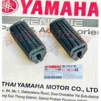ราคา ยางพักเท้าหน้า ซ้าย ขวา แท้ศูนย์ YAMAHA ฟินน์ สปาร์ค115 115iสปาร์ค135 135iสปาร์ค X 1เฟรช12 (21226490934)