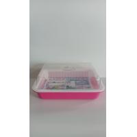 ราคา ที่คว่ำแก้วน้ำจานแบบมีฝาปิดพร้อมตะแกรงรองกว้าง36 5ซม ยาว 25 5ซม สูง13 ซม (15960795068)