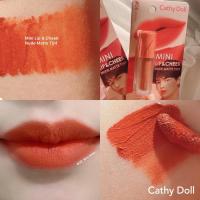 ราคา Cathy Doll Mini Lip Cheek Nude Matte Tint 2 1g ลิปทินท์เนื้อนู้ดแมทท์ บางเบา สัมผัสนุ่มละมุนสบายริมฝีปาก (12410195053)