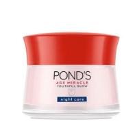 ราคา ขนาด 10กรัม พอนด์ส เอจ มิราเคิล ลดเลือนริ้วรอย ครีมบำรุงหน้า Ponds Age Miracle Facial Cream (21413075822)