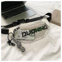 ราคา กระเป๋ากระเป๋าสะพายข้างผู้ชาย INS กระเป๋าใบเล็กแฟชั่นกระเป๋าคาดอกแบบใสกระเป๋าแนวช่างกลสไตล์กีฬาสำหรับผู้หญิงกระเป๋าคาดเอวสะพายไหล่เดียวแนวสตรีท (20471384678)