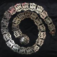 ราคา เข็มขัดโบราณ เข็มขัดคุณยาย เข็มขัดเงิน เข็มขัดทอง เข็มขัดนาค เด็กผู้ใหญ่ใส่ได้ รหัส ASA02 (17414870476)