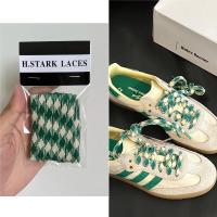 ราคา เชือกผูกรองเท้าผ้าฝ้ายใช้สำหรับรองเท้าการฝึกอบรม Adidas รองเท้าสเก็ตบอร์ดกันลื่นผ้าฝ้ายแท้ samba รองเท้าเชือกผูกรองเท้า (21016824455)