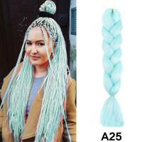 ราคา ไหมถักผมไฟเบอร์วันโทน ความยาว 120 CM สีสวย งานดี ไหมถักเปีย ยาว 120cm 100กรัม (12804907148)