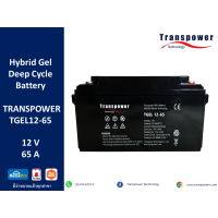 ราคา แบตเตอรี่ Hybrid Gel Deep Cycle Battery 12V 65AH (21443794398)