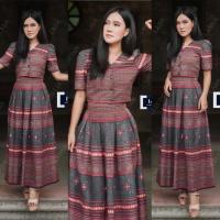 ราคา ชุดไทยจิตรลดา ชุดไทยล้านนา ผ้าฝ้ายแท้ สินค้าแยกชิ้น เสื้อ กระโปรง (17525925075)