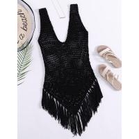 ราคา เสื้อคลุมชุดว่ายน้ำ เสื้อคลุมถักลูกไม้นิ่ม เสื้อถักตาข่าย เสื้อคลุมซีทรู (15234959645)