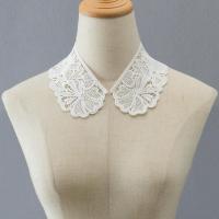 ราคา อุปกรณ์เสริมขอบลูกไม้ปกเสื้อ DIY ทำด้วยมือปกคอเสื้อปลอมขอบลูกไม้ฉลุลายแบบละลายน้ำได้ปกคอเสื้อปลอมสำหรับตกแต่งเสื้อไหมพรมแมทช์ลุคง่าย (10040848883)