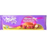 ราคา Milka ช็อกโกเเลตแท่ง 4 รสชาติ NET 270 g 300g (16813751515)